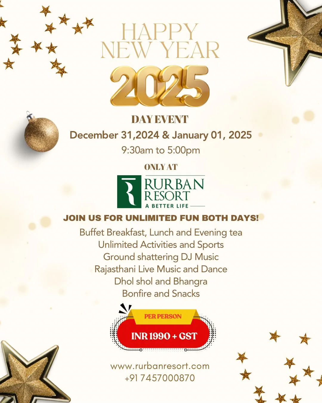 New Year's Day Event 2025